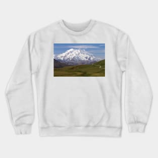 Mount Denali Vector Painting Crewneck Sweatshirt